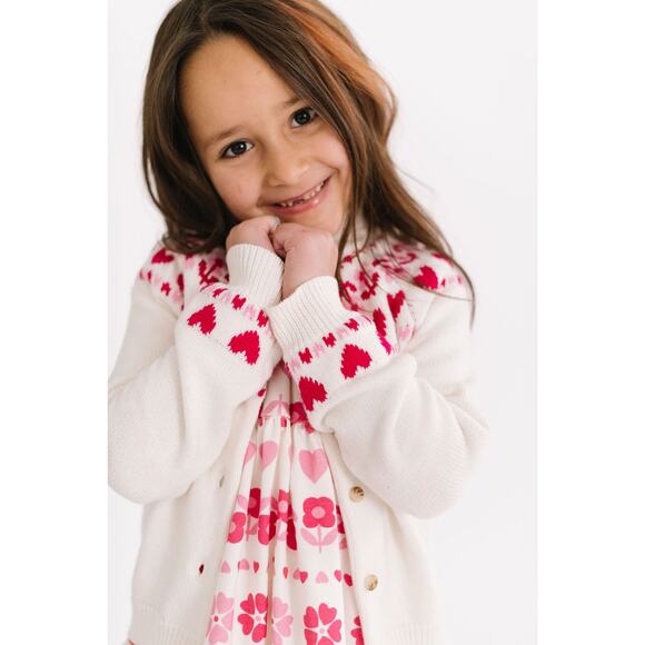 Vivie & Ash Valentine Twirly Dress Size 6 - Picture 6 of 7